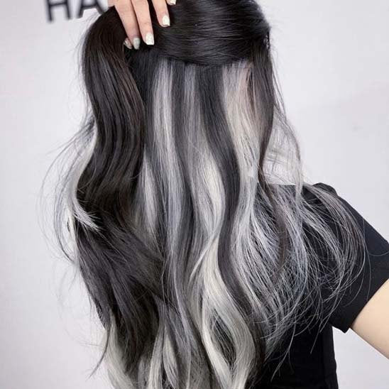 Extension clip cheveux