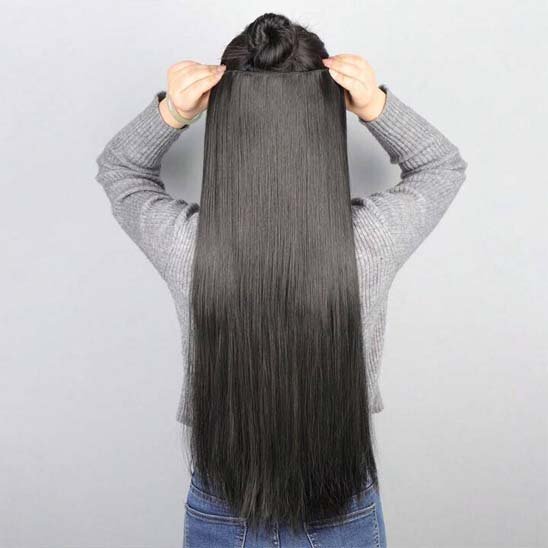Extension clip cheveux