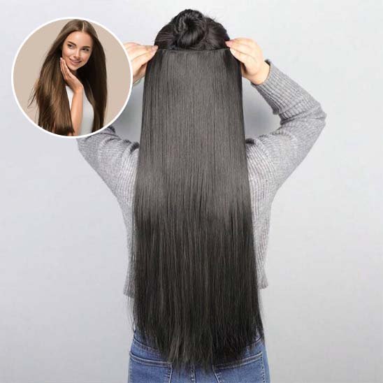 Extension clip cheveux