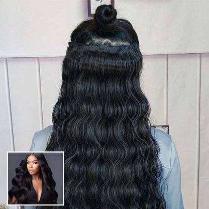 Extension clip cheveux