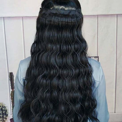 Extension clip cheveux