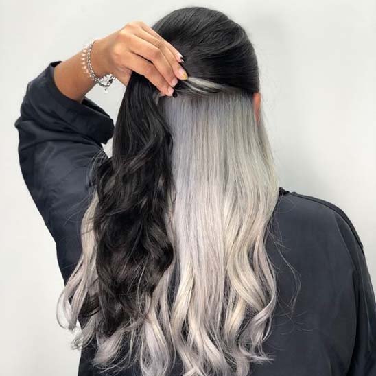 Extension clip cheveux