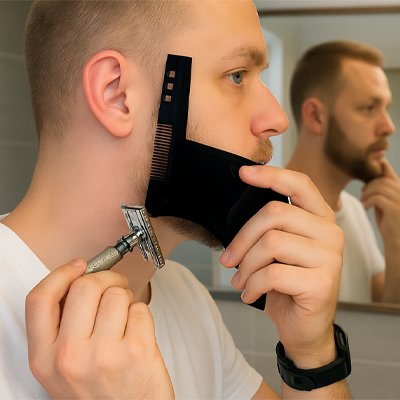 Peigne à barbe 